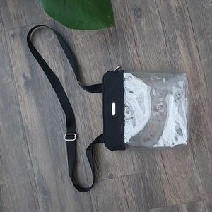Baggallini clear crossbody bag